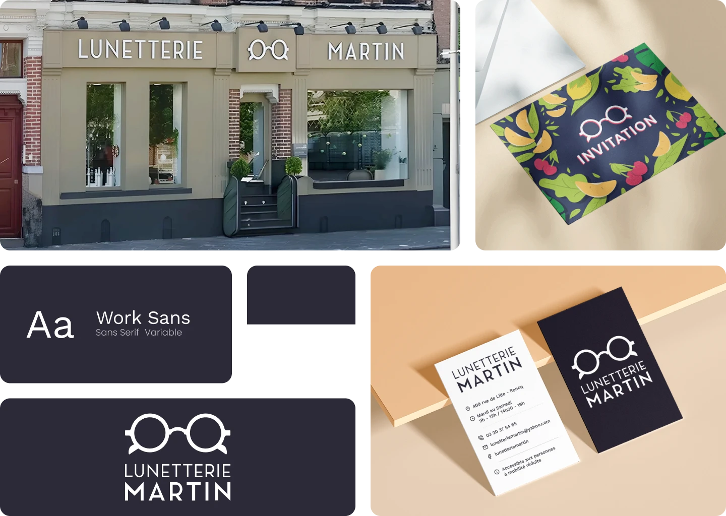 Noctaupus lunetterie martin identite graphique